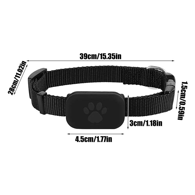 Haustier-Tracking-Halsband mit GPS