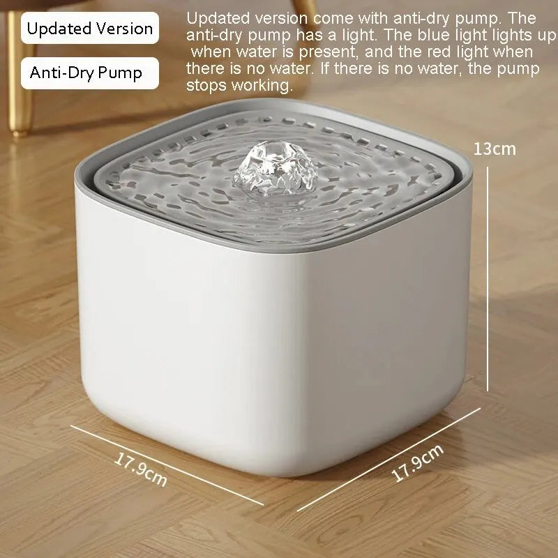 AquaPfote 3L – Automatischer USB-Trinkbrunnen