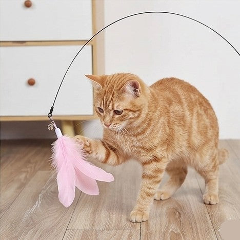 Interaktiver Katzen-Teaserstab
