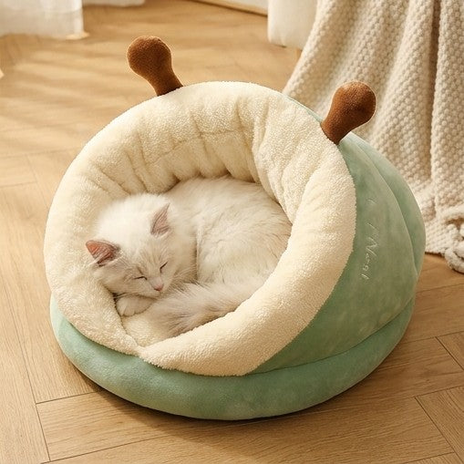 Großes Kuschelnest für Haustiere – Pantoffel-Design