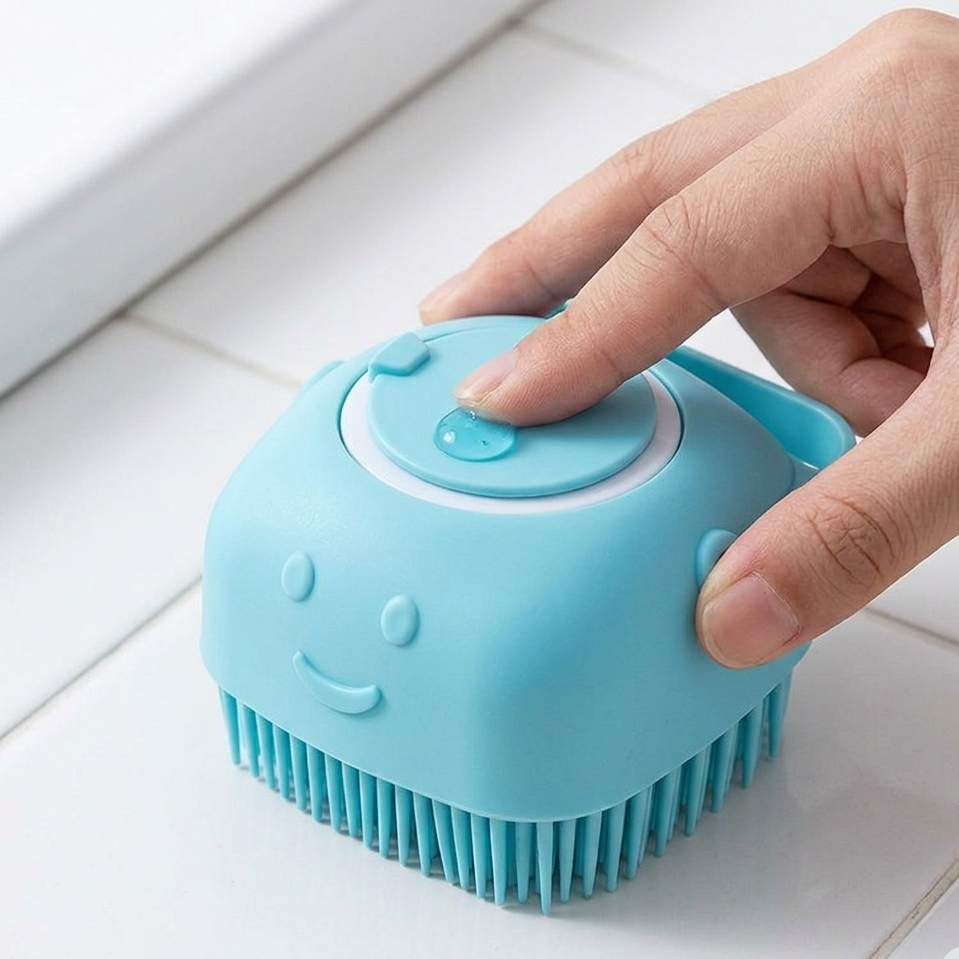 Duschbürste mit Massagefunktion