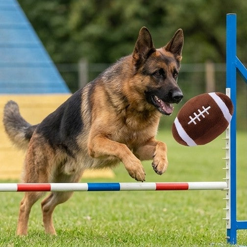 Plüsch-Quietschball für Hunde