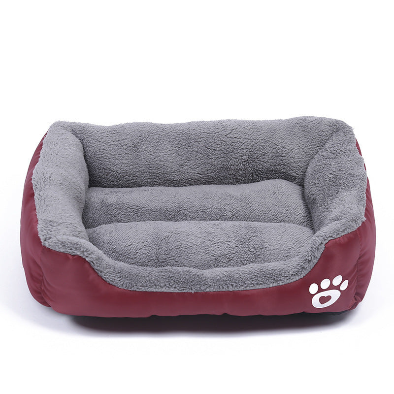 Kuscheliges Fleece-Haustierbett
