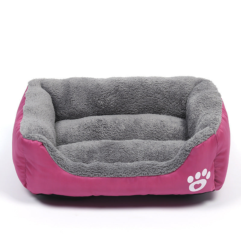 Kuscheliges Fleece-Haustierbett