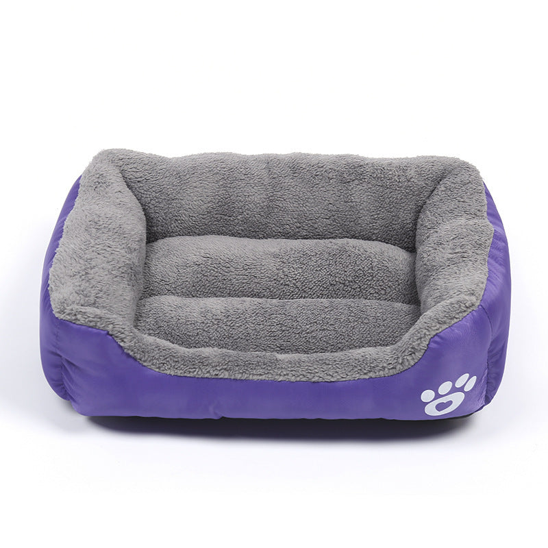 Kuscheliges Fleece-Haustierbett